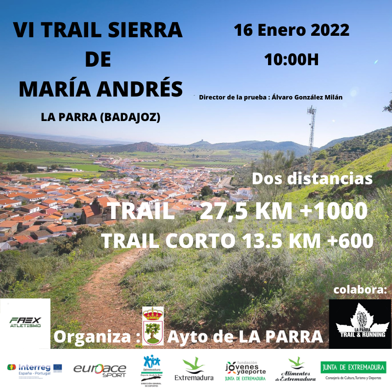 VI Trail Sierra de María Andrés