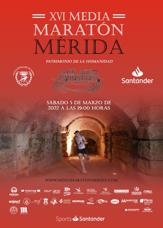XVI Media Maratón Mérida Patrimonio de la Humanidad-Gran Premio Santander