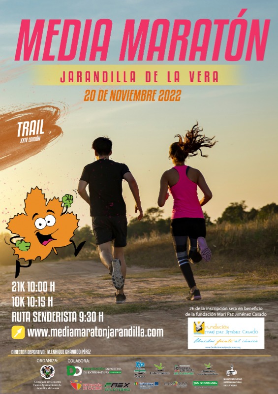 XXIII Media Maratón y III 10K  Jarandilla de la Vera
