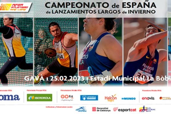 Campeonato de España Lanzamientos Largos de Invierno: Javier Cienfuegos Campeón de España