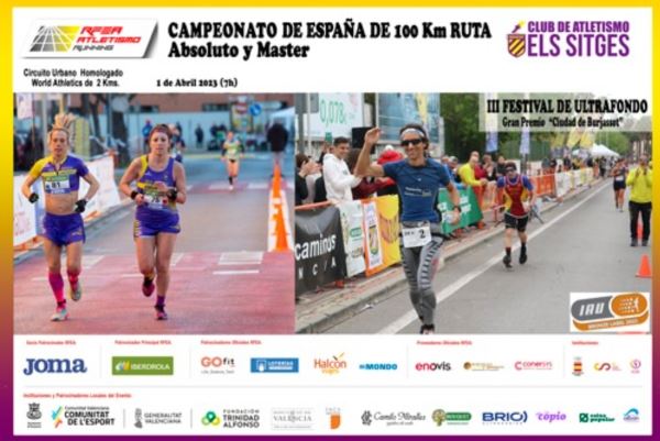 Campeonato de España de 100km Ruta Absoluto y Master: Resultados