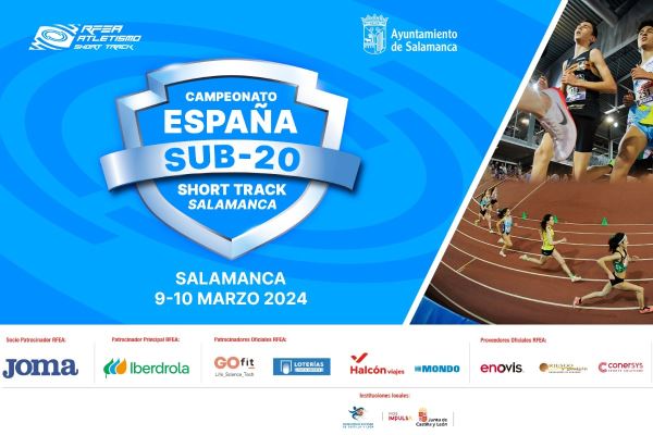 Campeonato de España Sub-20 Short Track: David García 1º, Óscar Gaitán 3º