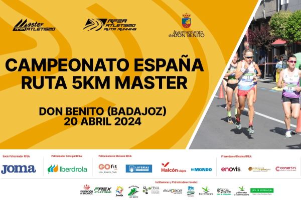 Campeonato de España 5 km ruta Master: Sonia Bejarano campeona de España