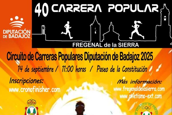 XL Carrera Popular de Fregenal de la Sierra
