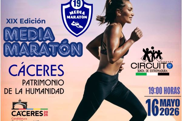 XIX Media Maratón Cáceres Patrimonio de la Humanidad