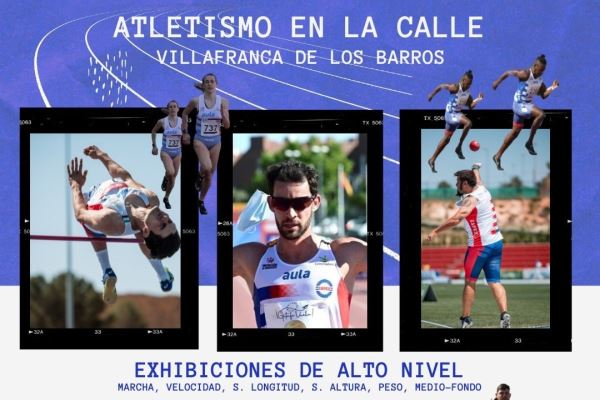 ATLETISMO EN LA CALLE EN VILLAFRANCA DE LOS BARROS