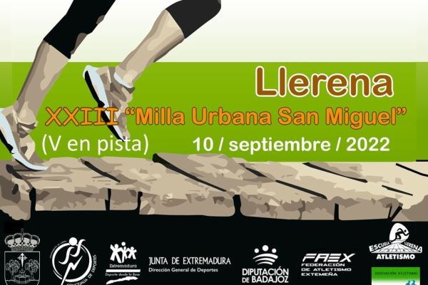 XXIII Milla urbana “San Miguel – Ciudad de Llerena”: Resultados