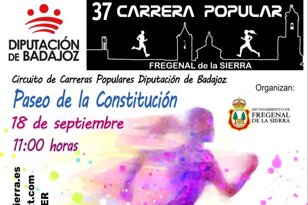 XXXVI Carrera popular de Fregenal de la Sierra: Resultados