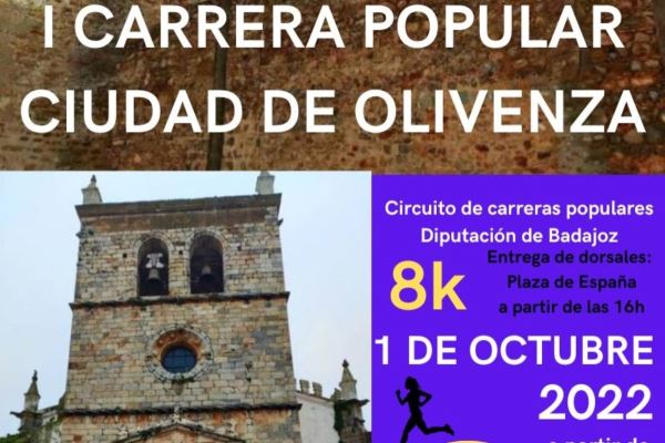 I Cross Popular Olivenza: Resultados